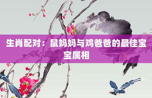 生肖配对：鼠妈妈与鸡爸爸的最佳宝宝属相